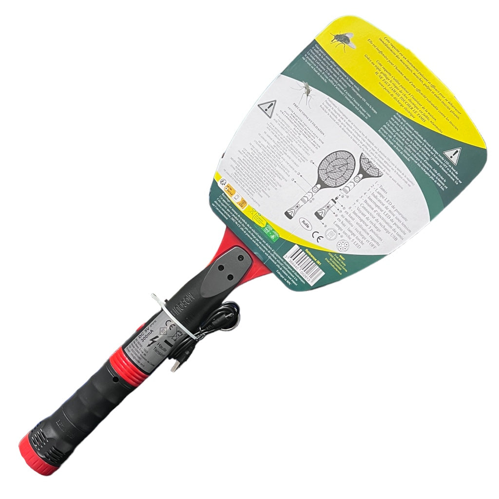 RAQUETTE RECHARGEABLE ANTI INSECTES