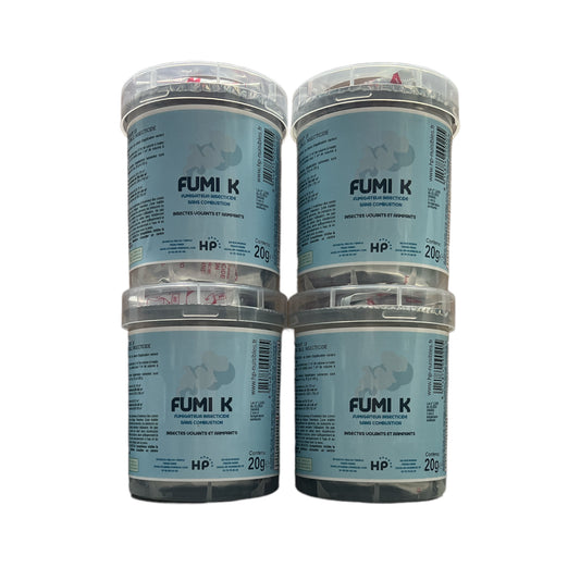 LOT DE 4 FUMIGATEURS INSECTICIDES FUMI K